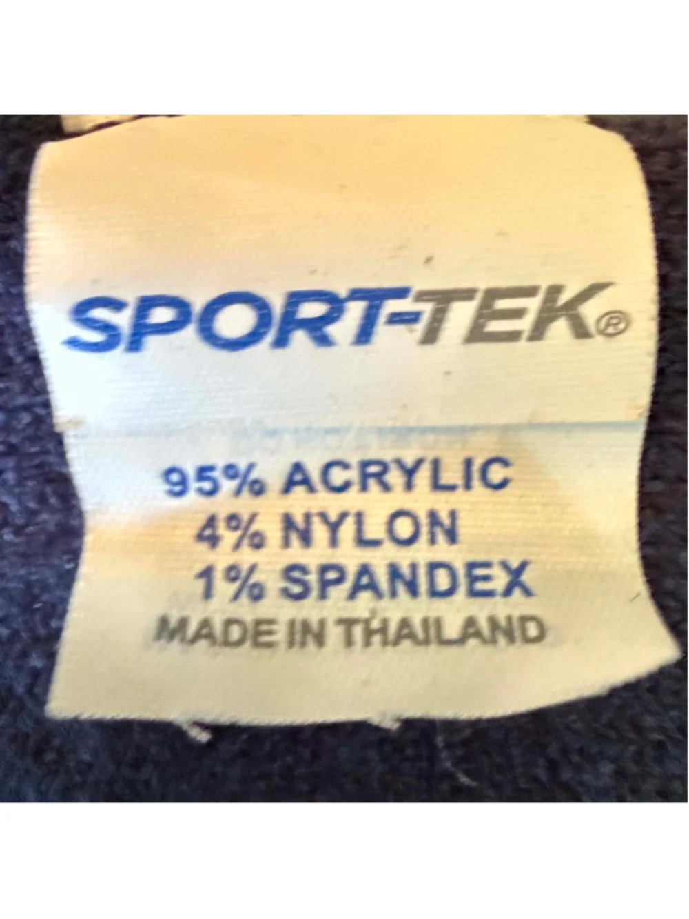 Men's Sport-Tek Delaware North Scarf One Size Navy White